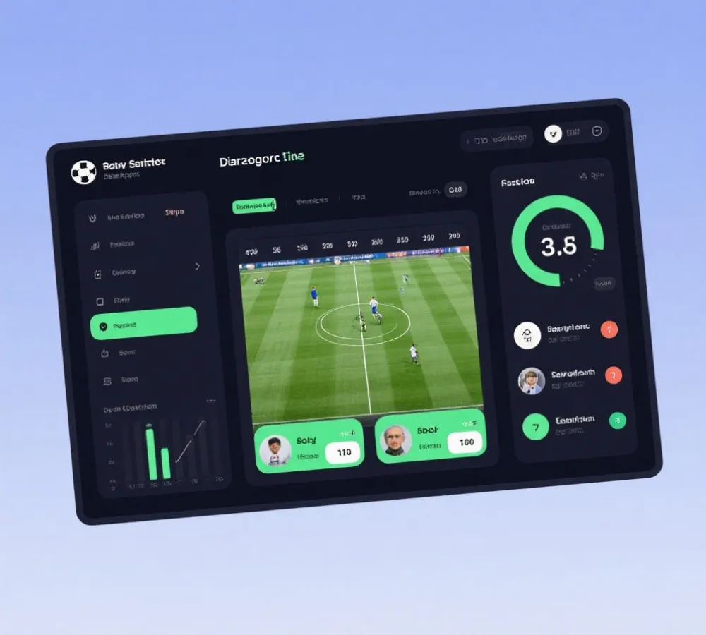 赛事数据与赛程入口示意图